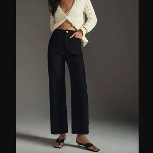 MAEVE The Colette Cropped Wide-Leg Pants